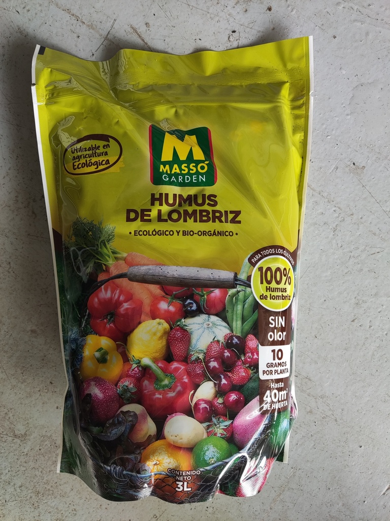 Hummus de lombriz (3 litros)