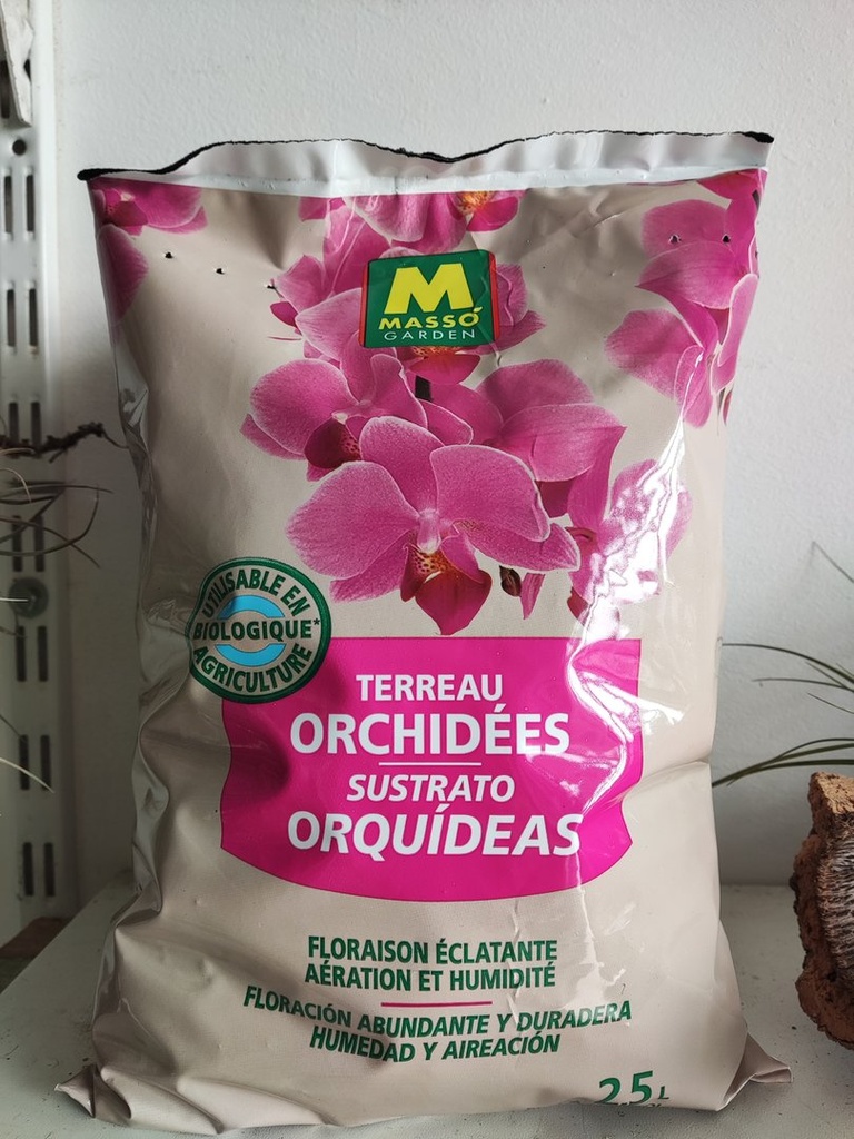 Sustrato orquídeas