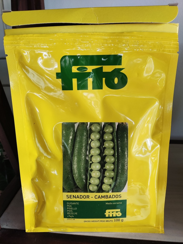 Guisante Senador-Cambados, medio enrame, 100 gramos