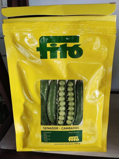 Guisante Senador-Cambados, medio enrame, 100 gramos