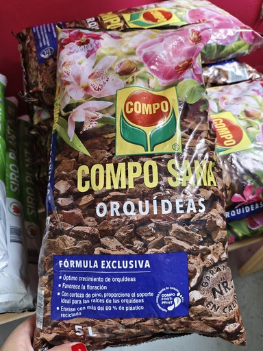 Sustrato orquídeas